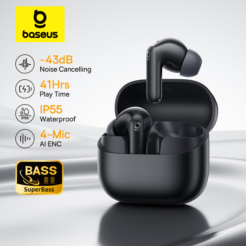Baseus Bass EP10 NC -43dB Nois - Anker Speaker Soundcore Boom 2 review and price