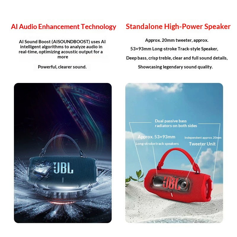 JBL CHARGE6 Portable Wireless  - Anker Speaker Soundcore Boom 2 review and price